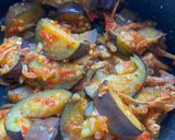 Foto langkah ke 3 dari resep Tumis Terong Sambal Pake Teri.