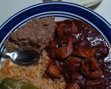 Foto del paso 9 de la receta: Asado de puerco y arroz rojo natural