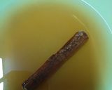 A picture of step 1 of Passion juice with cinnamon water(Vit C boost your immune system.