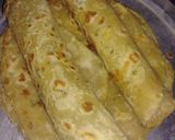 A picture of step 7 of Corriander chapatis(Dhania(.
