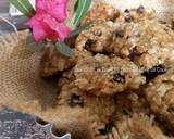 Cara Membuat Crunchy Oatmeal Olive Oil Cookies No Mixer 4