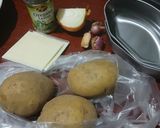 Foto langkah ke 1 dari resep Kentang Keju Kukus Oregano.