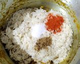 A picture of step 10 of Chicken Biryani.