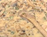 A picture of step 4 of Pork and Mushroom Lasagna Bake.