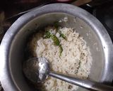 A picture of step 6 of Jeera rice.