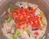 A picture of step 3 of Soya bean biryani.