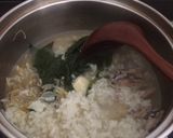 Foto langkah ke 2 dari resep MPASI Lengkap Gizi #4 Nasi Ikan Kembung, Kangkung, Toge dan Kaldu Udang 8+mo.
