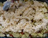 Фото кроку 4 до Овощная запеканка с курицей в духовке.