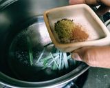 A picture of step 3 of Immunity booster kadha.