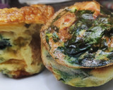Foto del paso 6 de la receta: Muffins de espinacas y pollo