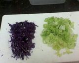 A picture of step 1 of Vegetable Salad.