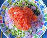 Foto del paso 8 de la receta: Tabulé de bulgur de vegetales con menta y yogur agrio