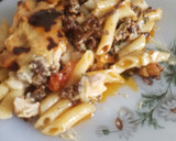 Foto del paso 5 de la receta: Pasta con carne picada y bechamel de boletus