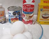 Foto del paso 1 de la receta: Pastel imposible (Doble color)