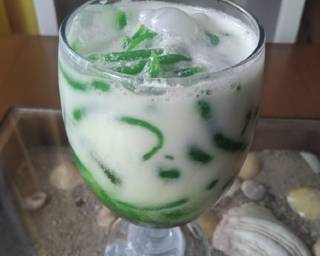 Homemade Es Cendol PANDAN - Step 9