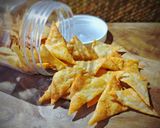 Foto langkah ke 8 dari resep Pangsit Goreng Kriuk Bumbu Tabur.