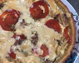 Foto langkah ke 7 dari resep Quiche Teflon Isi Pasta dan Bacon.