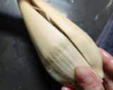 Foto langkah ke 1 dari resep Sayur Jantung Pisang dan Bayam Bumbu Cincang.