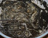 A picture of step 2 of Green tea milk.