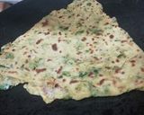 A picture of step 6 of Dal & Methi Paratha.