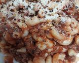A picture of step 5 of Goulash, American.