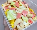 รูปขั้นตอนการทำที่ 3 ของ ผัดหมี่ซั่วตามใจฉัน🥢💛🥓