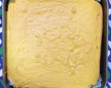 Foto langkah ke 6 dari resep Choco Pandan Roll Cake.