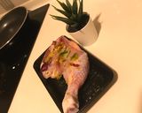 Hình bước làm 1 của món Cơm gà xối mỡ & Miso soup