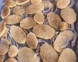 Foto del paso 3 de la receta: Merluza al horno con patatas