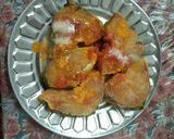 A picture of step 2 of GINGER  RAHU  FISH  CURRY  RECIPE.