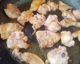 A picture of step 5 of Valencian Paella.