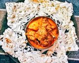 চাল গুঁড়োর ছিটা রুটি এবং দেশী মোরগের লাল ঝাল-ঝোল(chita roti o moroger jhol recipe in Bengali) রেসিপি ধাপ - 11 ছবি