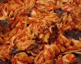 Foto langkah ke 9 dari resep 63. Sambal Ayam Suwir dengan Daun Jeruk.