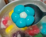 Foto langkah ke 3 dari resep 414# Bua loy thai dessert (mochi kuah santan).