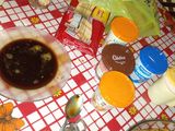 Tiramizu con dulce de durazno