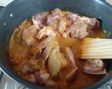 A picture of step 3 of Mutton Tharid (Emirati Style Mutton Stew).
