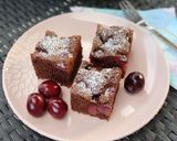 Cseresznyés kakaós kevert sütemény glutén- és tejmentesen recept fázis 4 fotója