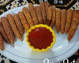 A picture of step 3 of Baby Corn Crisp Fritters.