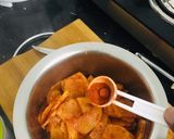A picture of step 2 of Crispy Deep Fry Potato.