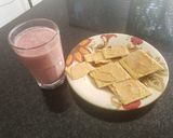 Foto del paso 2 de la receta: Batido de frambuesa y avena...