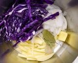 煎豬排附燜紫高麗菜的食譜步驟1照片