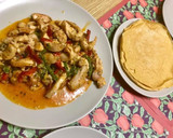 Foto del paso 4 de la receta: Fajitas de pollo sin gluten y sin lácteos