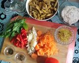 Pas rețetă Ciorbă de fasole verde cu smântână 1 fotografie