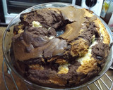 Foto del paso 2 de la receta: Bizcocho marmolado de chocolate al aroma de clementinas