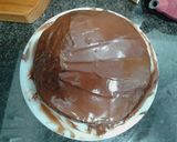 Foto del paso 7 de la receta: Browniecoco relleno de mermelada de fresa con cobertura de choco