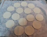 Foto del paso 2 de la receta: Hojaldres con crema de chocolate blanco