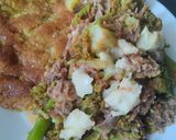 Foto del paso 7 de la receta: Brócoli con carne desmechada en salsa de tomate🥦🍅🥩🍚🍱🍛