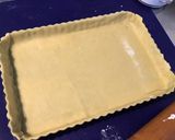 Une image de l'étape 3 de Tarte rhubarbe manzana (pâte brisée à la crème de citron).