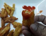 A picture of step 8 of Pakorha Fries.