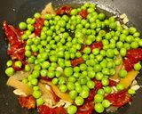 Une image de l'étape 3 de Pâtes et petits pois.